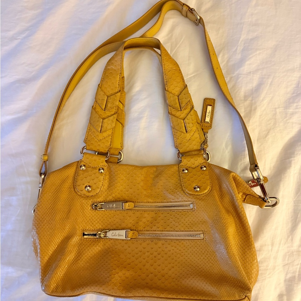 Cole Haan Mustard Yellow Bag